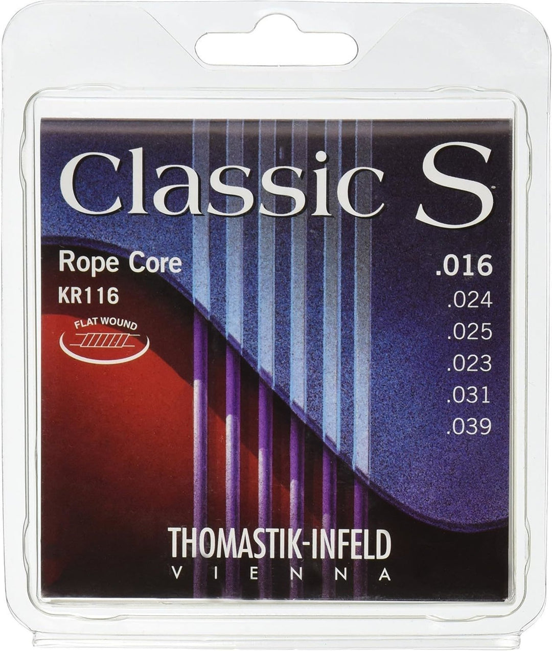 Thomastik-Infeld Strings klassiselle kitaralle Classic S Rope Core - Set (KR116)
