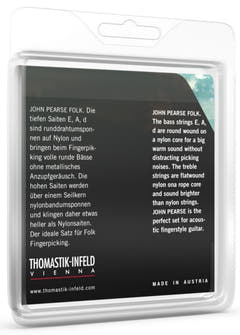 Thomastik-Infeld -kielet klassiselle kitaralle John Pearse Folk Series Light - Set (PJ116)