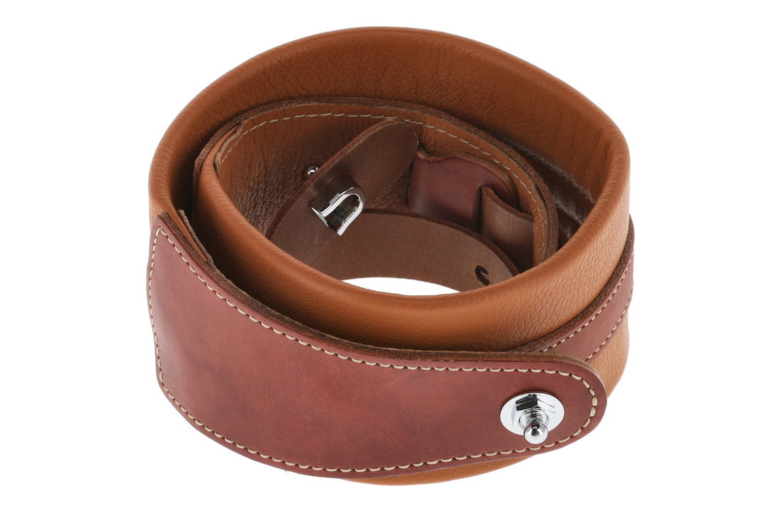 GEWA Kitarat-hihnat Prestige 65 pehmustettu Security Locks – kuivahiekka/ruskea