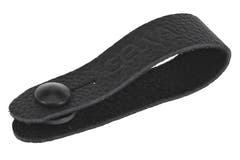 GEWA Tie Strap -lenkki kitarahihnaan, nahkaa, musta