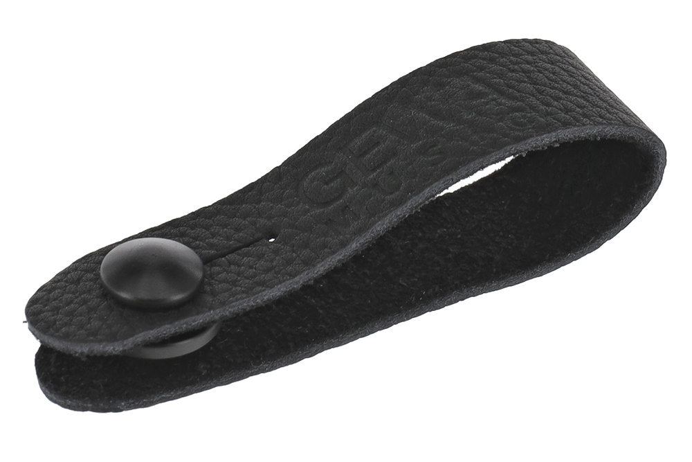 GEWA Tie Strap -lenkki kitarahihnaan, nahkaa, musta