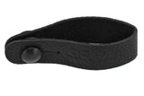 GEWA Tie Strap -lenkki kitarahihnaan, nahkaa, musta