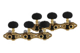 GEWA machine heads Classical guitar - Set gold coloured (without lyra)