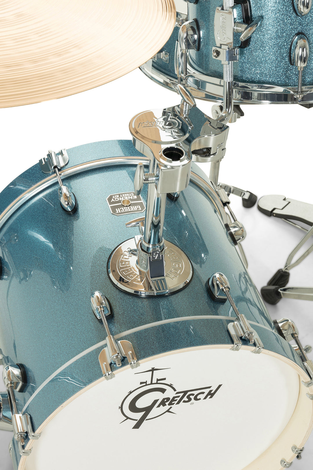 Gretsch-rumpusetti Energy Street Kit - Blue Sparkle