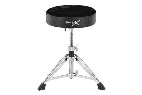 Basix DT-400 -rumpujakkara pyöreällä istuimella, 43–69 cm