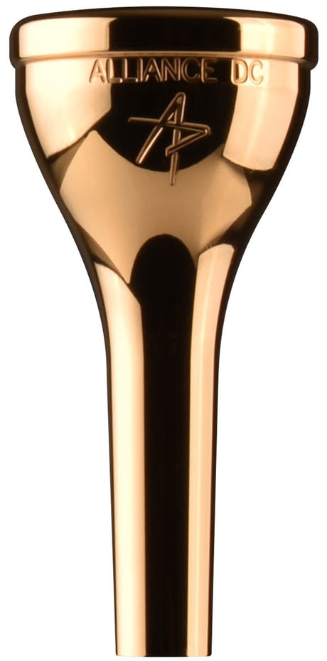 Denis Wick Alliance Signature DC4G mundstykke til euphonium, forgyldt