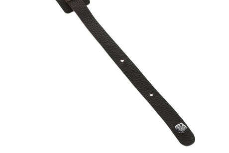 GEWA Premium Plain 70 -kitarahihna Security Locks -kiinnityksillä, suklaanruskea
