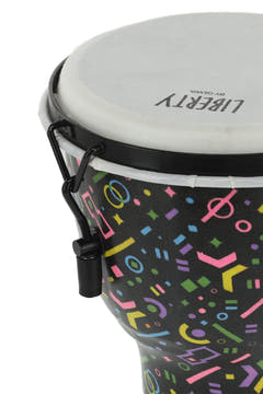 GEWA Djembe Liberty Series Mekaanisesti viritetty - 8" Crazy Neon