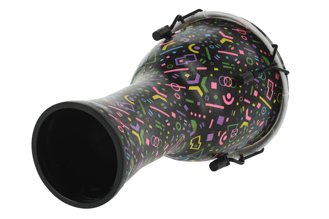 GEWA Djembe Liberty Series Mekaanisesti viritetty - 8" Crazy Neon