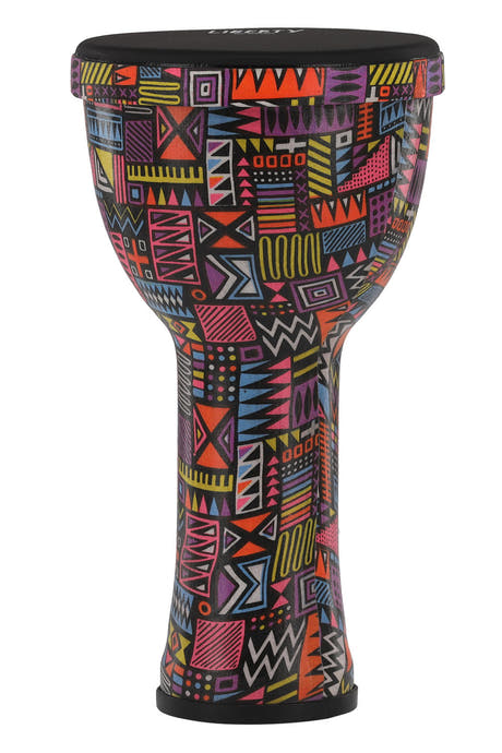 GEWA Liberty Series Nestable djembe 8", kuvio Abstract