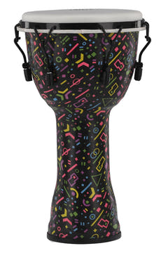 GEWA Djembe Liberty Series Mechanically Tuned - 10" Crazy Neon