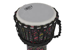 GEWA Djembe Liberty Series Rope Tuned - 8" Crazy Neon