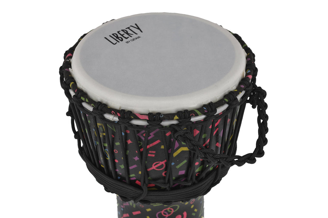 GEWA Djembe Liberty Series Rope Tuned - 8" Crazy Neon