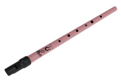 Clarke Sweetone tin whistle i D, pink