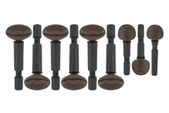 Wittner virityskoneistot Fine tuning pegs for Tar - black/brown (270-AZ-TAR-09-BR)