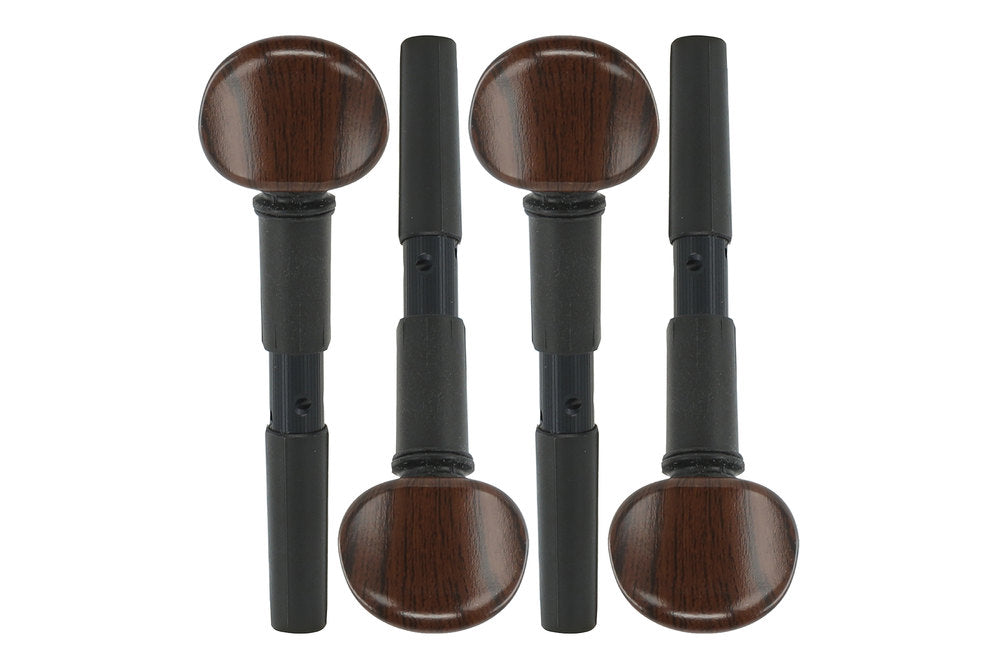 Wittner Finetune-Peg bratsch, Ø 9,2 mm, 4 stk., palisanderfarve