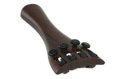Wittner strengeholder til violin 1/2, 4 finstemmere, palisanderfarve