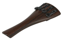 Wittner strengeholder til violin 1/2, 4 finstemmere, palisanderfarve