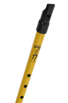 Clarke Sweetone tin whistle C-vireessä, keltainen