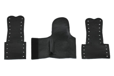 Leather Specialties nahkaiset pasuunan suojat, Bach 50B2