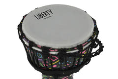 GEWA Djembe Liberty Series Rope Tuned - 7" Crazy Neon