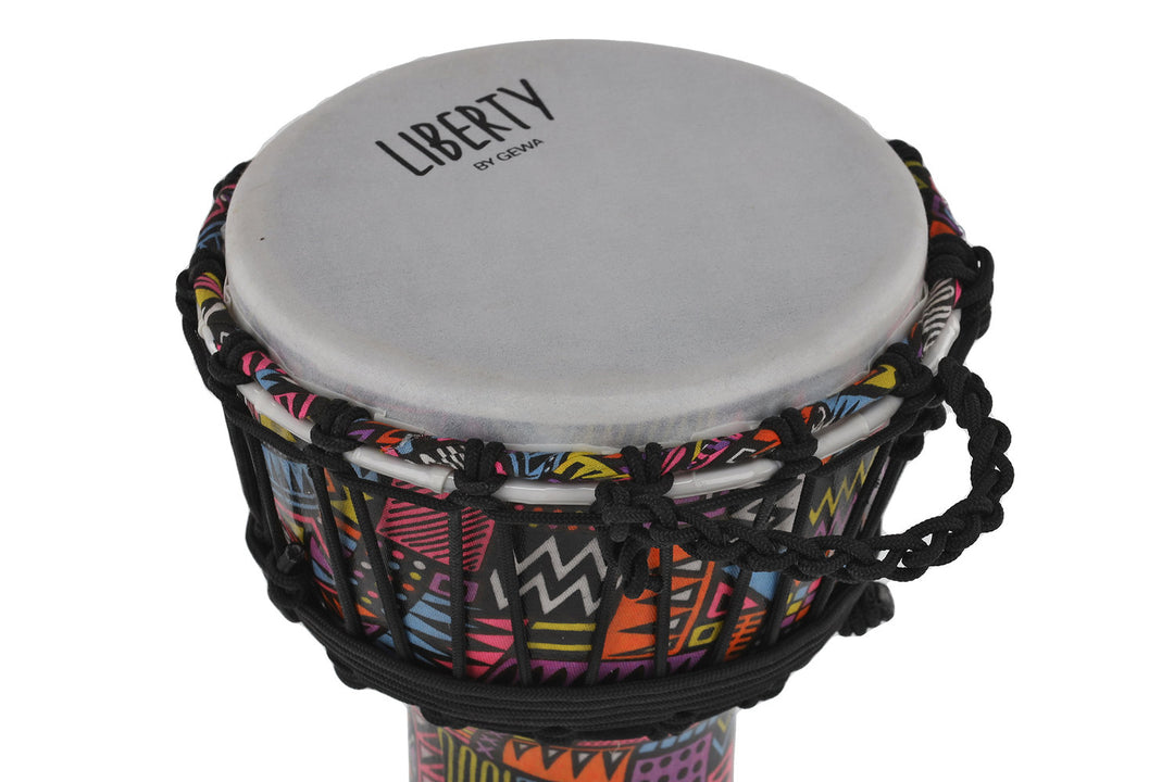 GEWA Djembe Liberty Series Rope Tuned - 7" Abstract