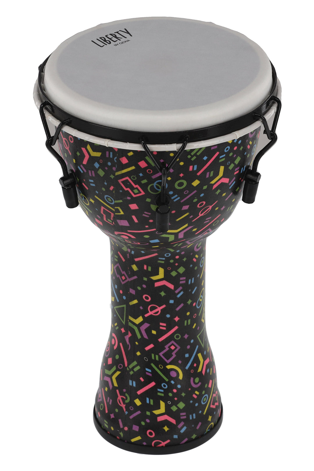 GEWA Djembe Liberty Series Mechanically Tuned - 10" Crazy Neon