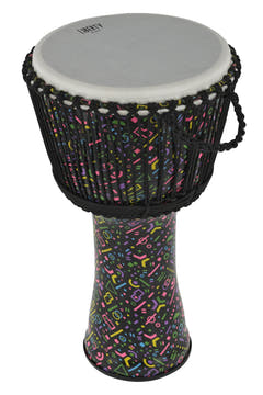 GEWA Djembe Liberty Series Rope Tuned - 14" Crazy Neon