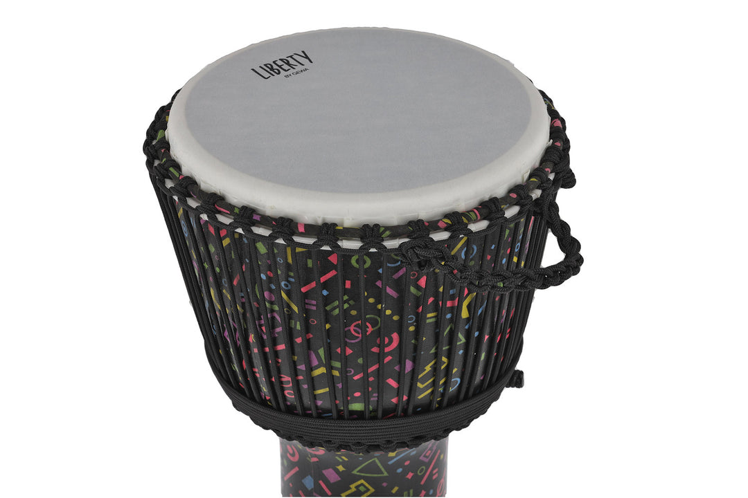 GEWA Djembe Liberty Series Rope Tuned - 12" Crazy Neon