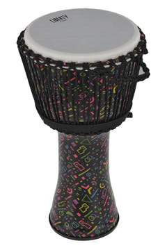 GEWA Djembe Liberty Series Rope Tuned - 12" Crazy Neon