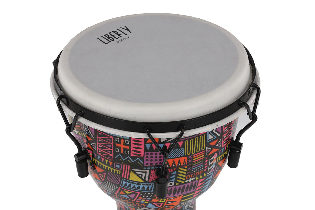 GEWA Djembe Liberty Series Mechanically Tuned - 10" Abstract