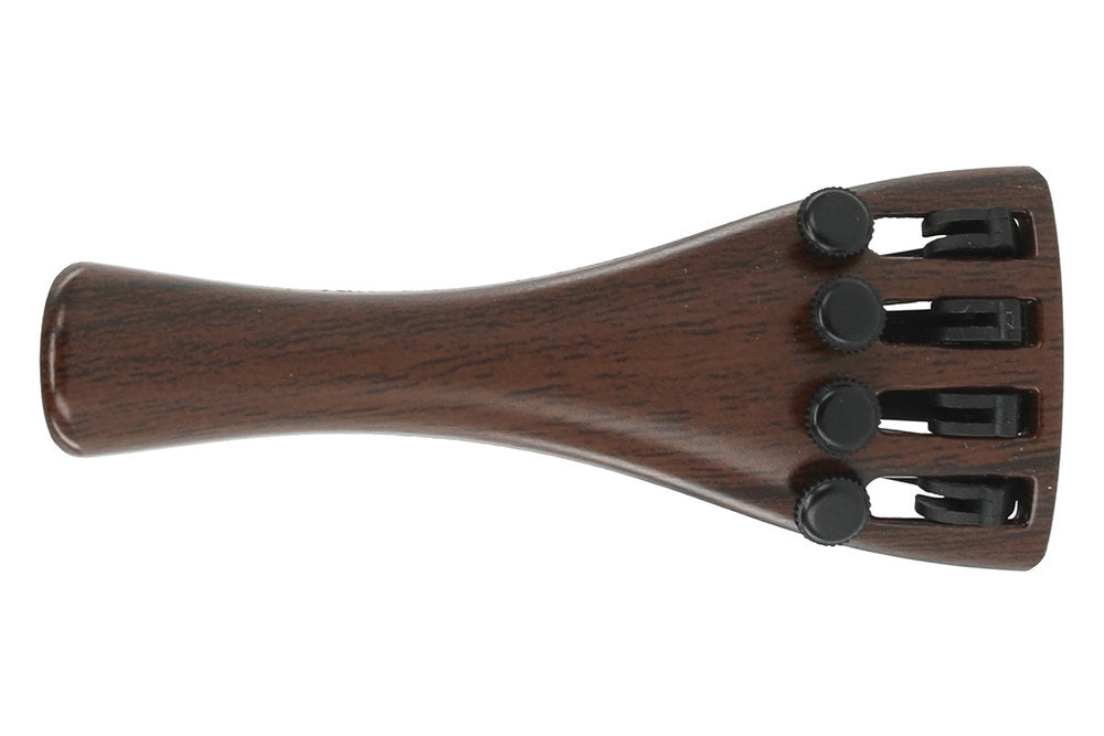 Wittner strengeholder til violin 1/8, 4 finstemmere, palisanderfarve