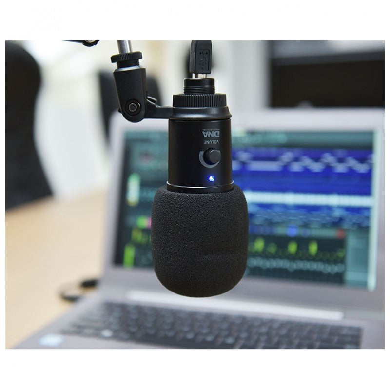 DNA USB Mikrotonit med Boom Arm og Popfilter