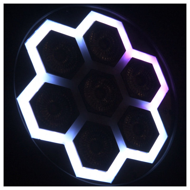 LIGHT4ME FRAME PAR 7x12 LED RGBW valokeila lyseffekt