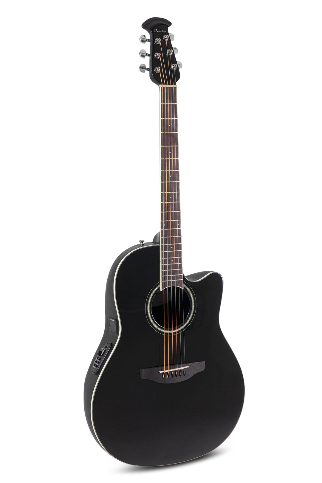 Ovation E-akustinen kitara Celebrity CS Standard Mid Cutaway - Black (CS24-5-G)
