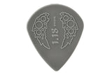 Ovation Diamond Grip Sharp Tip -plektrat 1,18 mm, sky gray, 7 kpl