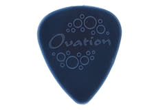 Ovation Diamond Grip Sharp Tip -plektrat 1,18 mm, sky gray, 7 kpl