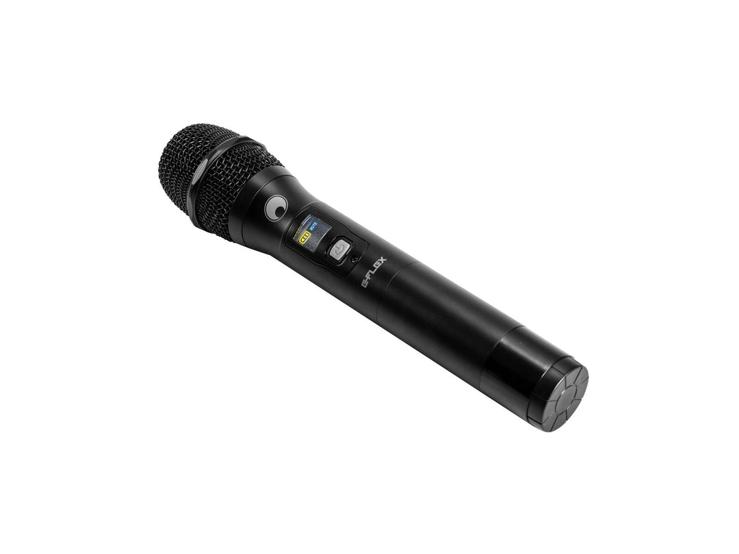 OMNITRONIC UHF E-FLEX Langaton käsimikrofoni 559-575 MHz