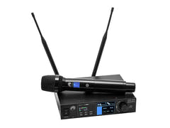 OMNITRONIC UHF-601 1-kanavainen langaton mikrofonijärjestelmä 823–832/863–865 MHz