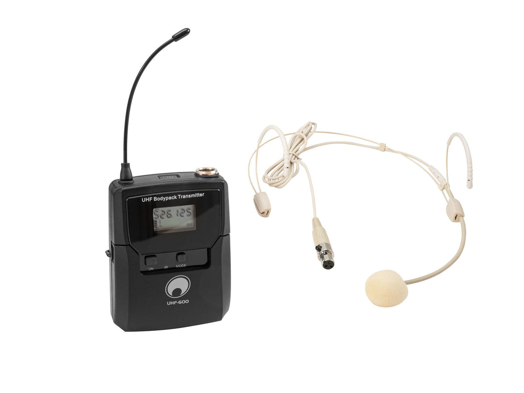 OMNITRONIC UHF-600 Lähettipaketti 520-554 MHz