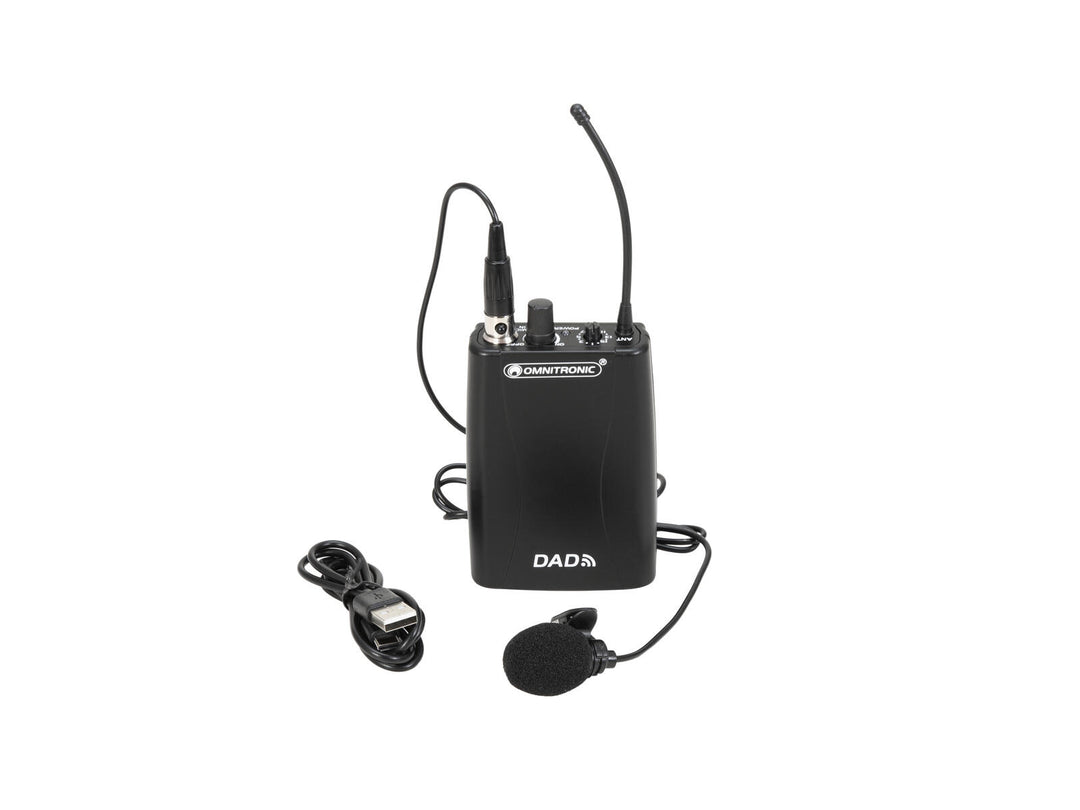 OMNITRONIC DAD Bodypack-lähetin