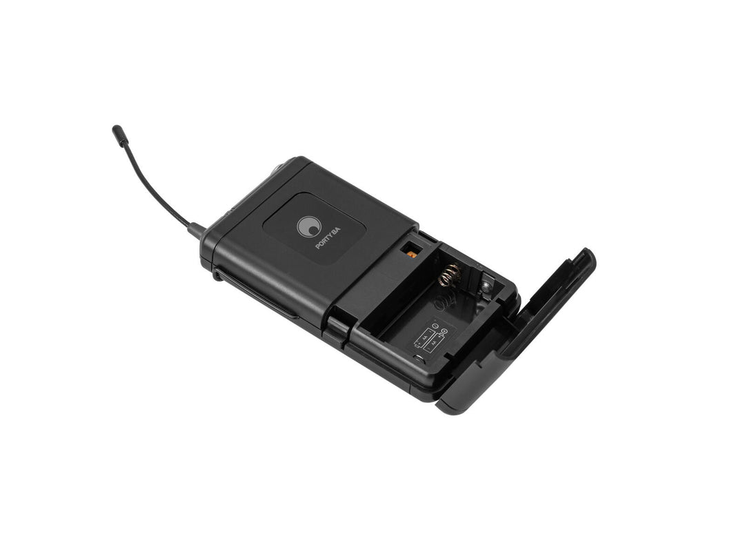 OMNITRONIC PORTY-8A bodypack + nappimikrofoni 863.1 MHz