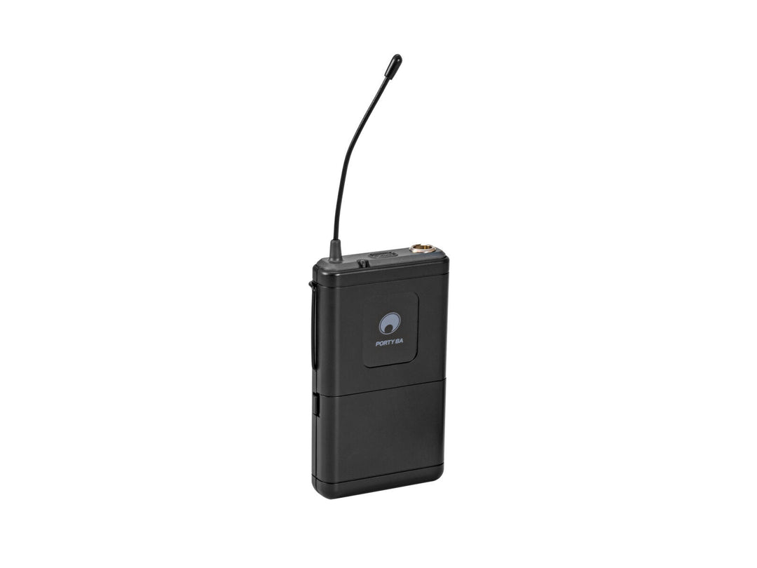 OMNITRONIC PORTY-8A bodypack + nappimikrofoni 863.1 MHz