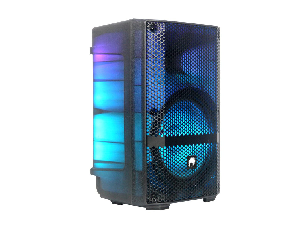 OMNITRONIC MSE-8+ Akku Party Kaiutin LED-efekteillä