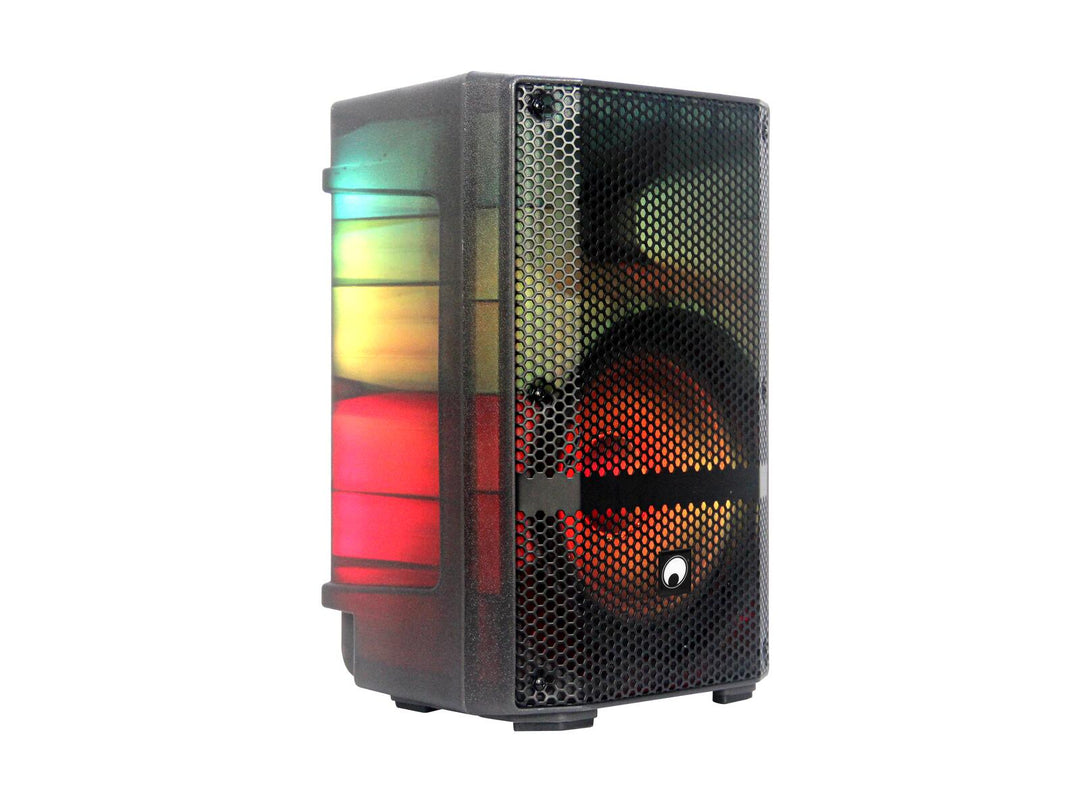 OMNITRONIC MSE-8+ Akku Party Kaiutin LED-efekteillä
