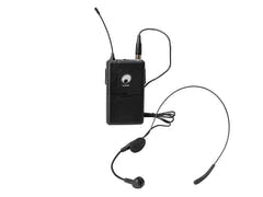 OMNITRONIC Set WAMS-12BT2 + 2x bodypack-lähetin + 2x headset