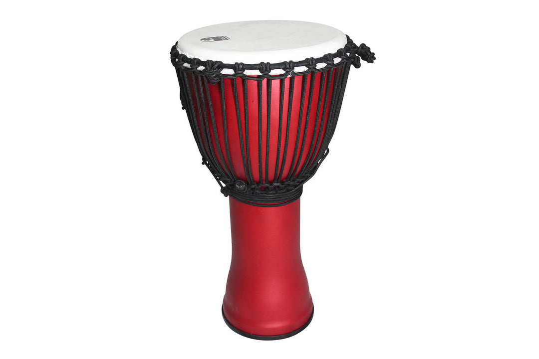 Toca Djembe Freestyle Rope Tuned - mattapintainen racing red (SFDJ-12RR)