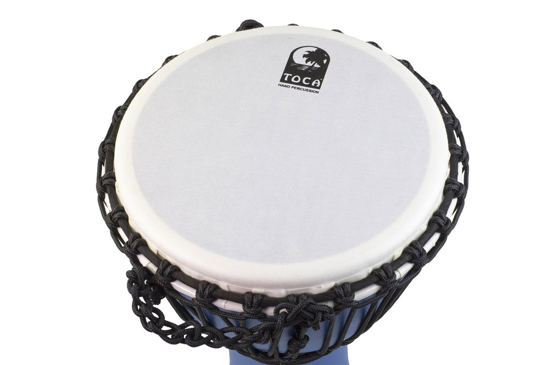 Toca Djembe Freestyle Rope Tuned - mattameri sininen (SFDJ-10OB)