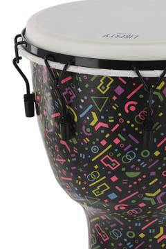 GEWA Djembé Liberty Series Mekaanisesti viritetty - 14" Crazy Neon