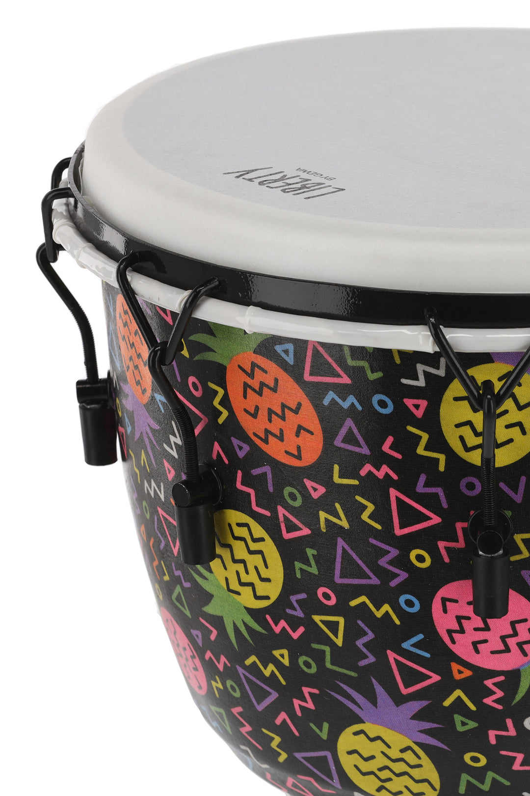 GEWA Djembe Liberty Series, mekaanisesti viritettävä – 14" Pineapple